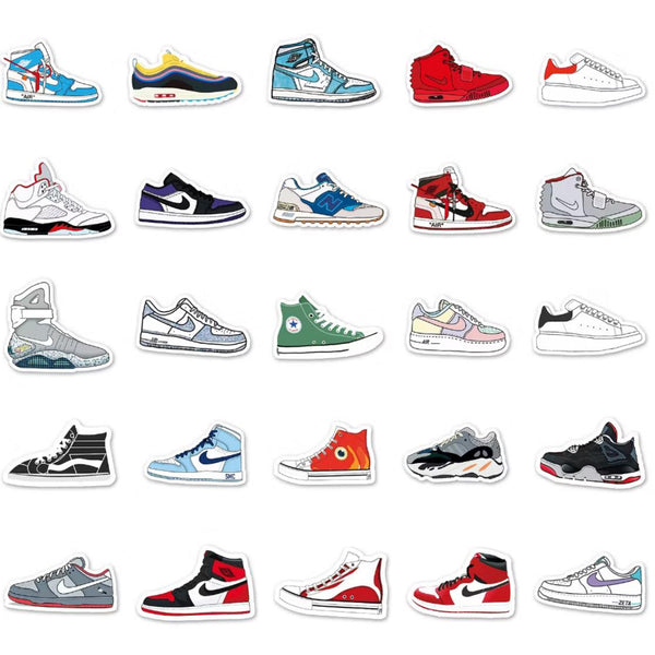 Pack Stickers Zapatillas Urban