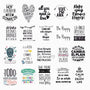 Pack Stickers Frases