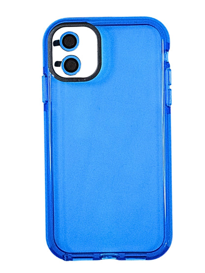 Carcasa Transparente Flúor + Protector de Cámaras de regalo