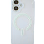 Carcasa MagSafe Transparente y Blanco