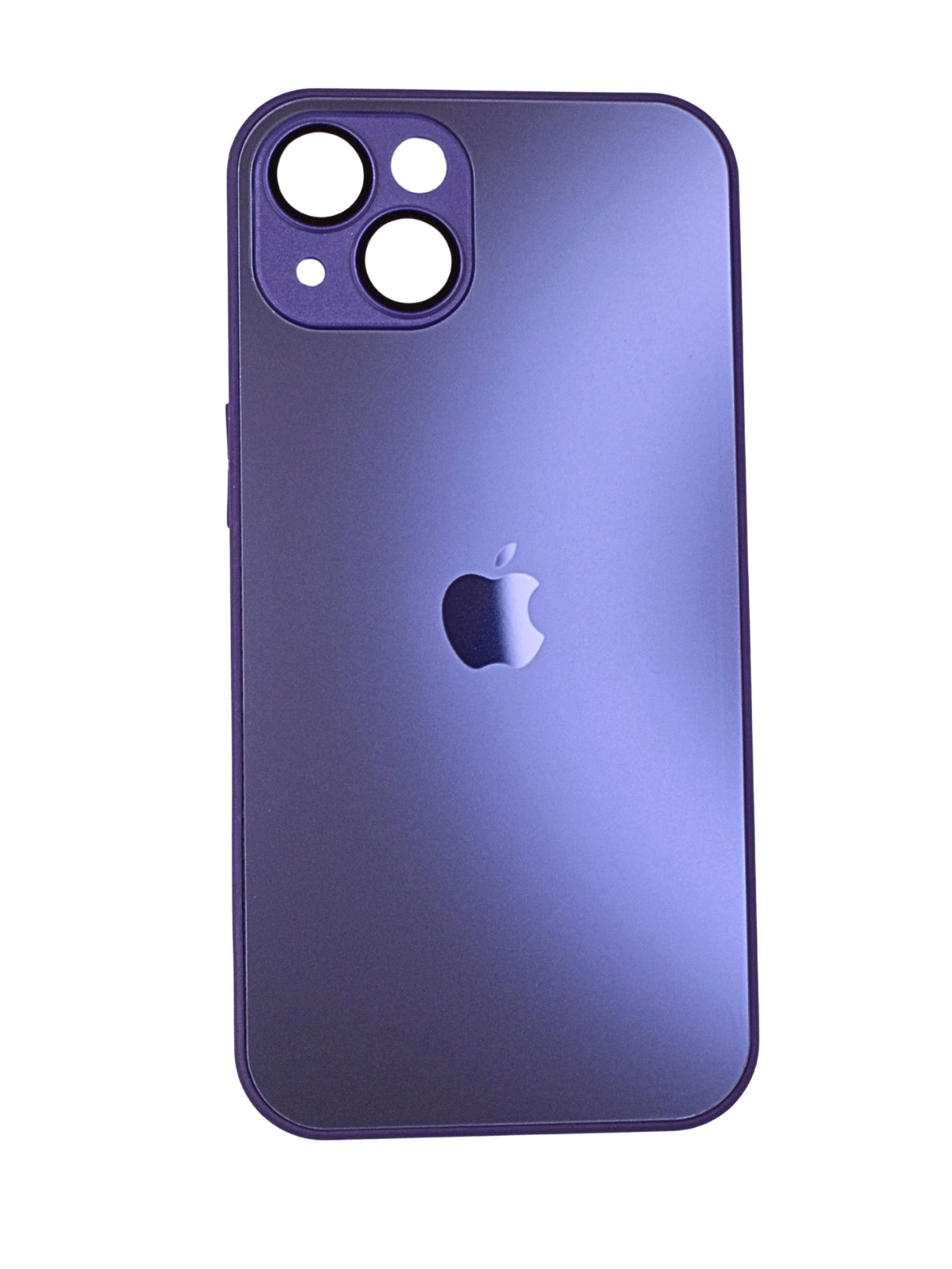 Glass Case  MagSafe Morada 13ProMáx/15Pro