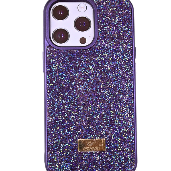 Carcasa Brillante Tipo Circones Morado