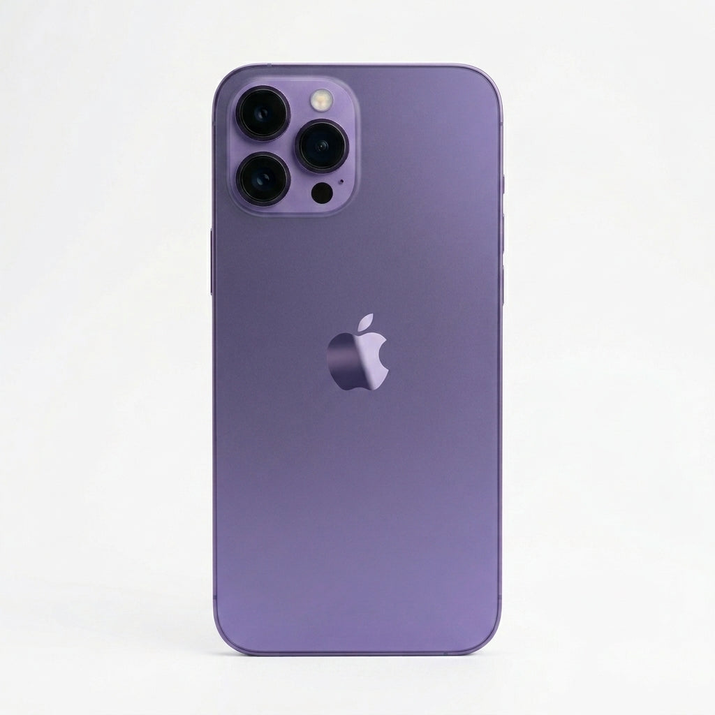 Glass Case  MagSafe Morada 13ProMáx/15Pro