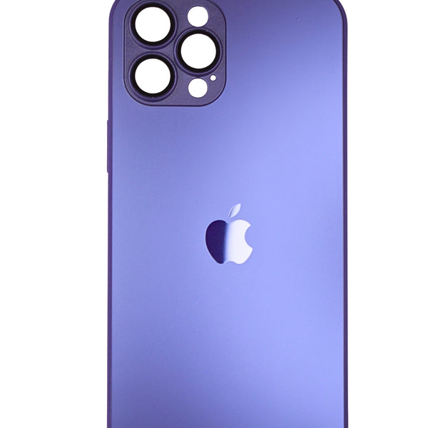 Glass Case  MagSafe Morada 13ProMáx/15Pro