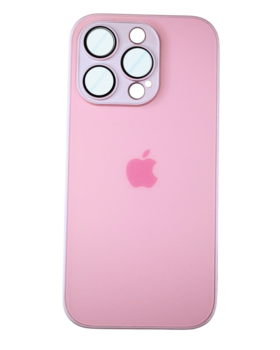 Glass Case Rosada iPhone 16Pro