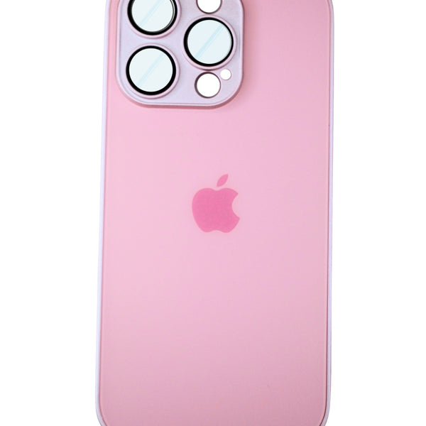 Glass Case Rosada iPhone 16Pro