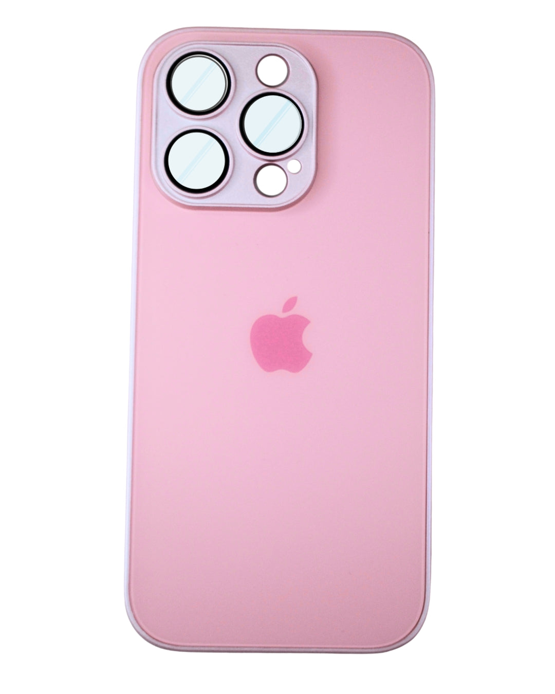 Glass Case Rosada iPhone 16Pro