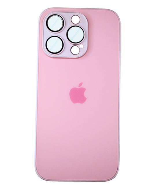 Glass Case Rosada iPhone 16Pro