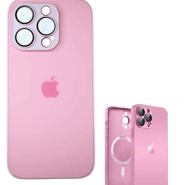 Glass Case Rosada iPhone 16Pro