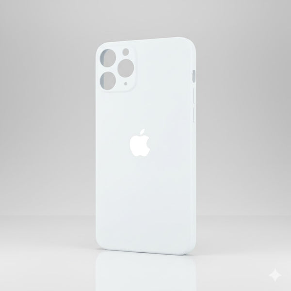 Glass Case Blanca iPhone 16Pro/16ProMáx