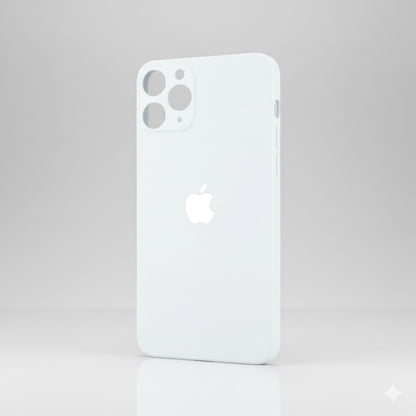 Glass Case Blanca iPhone 16Pro/16ProMáx