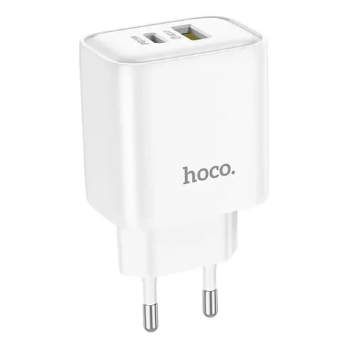 Adaptador HOCO 25W Carga Rápida (Doble entrada)