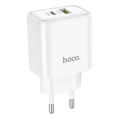 Adaptador HOCO 25W Carga Rápida (Doble entrada)