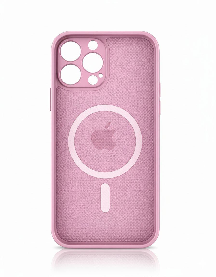 Glass Case Rosada iPhone 16Pro