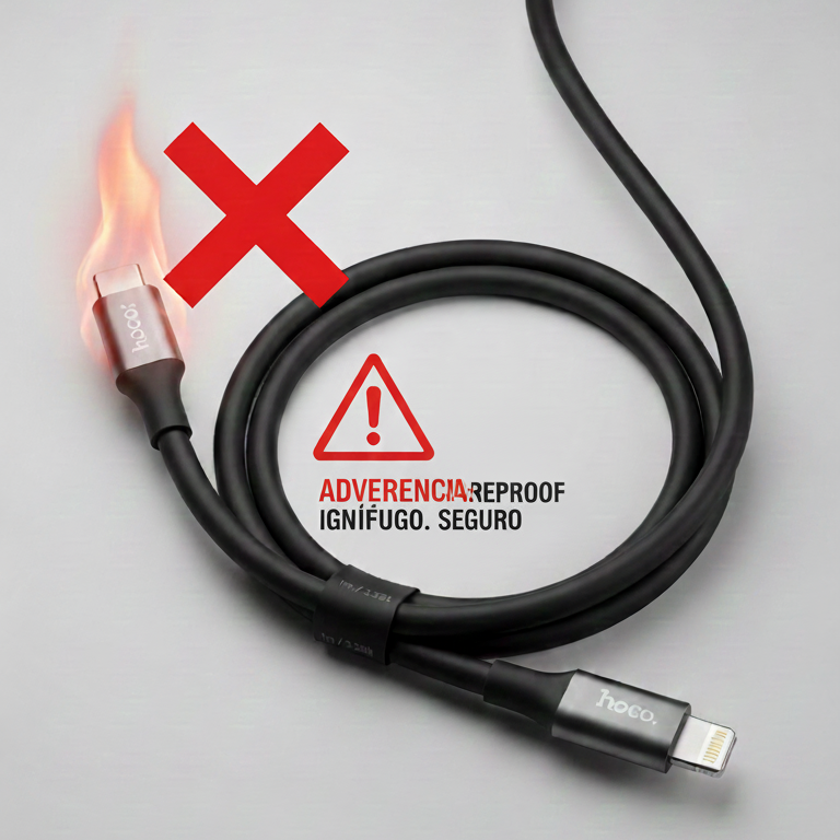Cable HOCO Original Ignífugo (1m) 27W