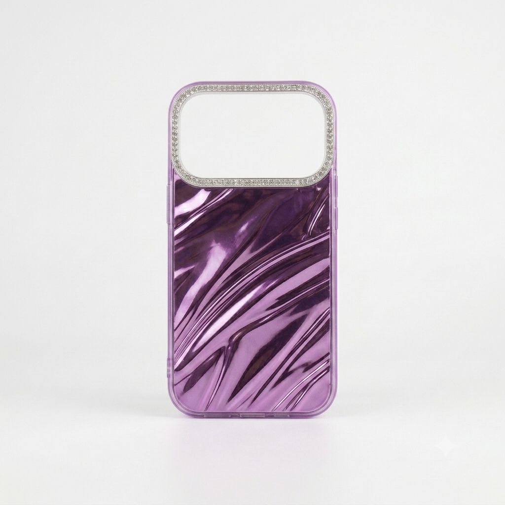 Carcasa efecto con brillo i17Pro