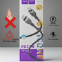 Cable HOCO Original Ignífugo (2m) 27W