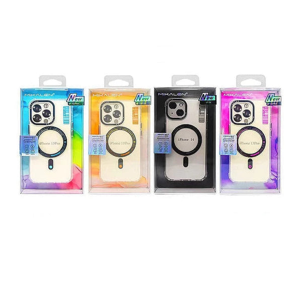 Carcasa MagSafe Transparente Azul