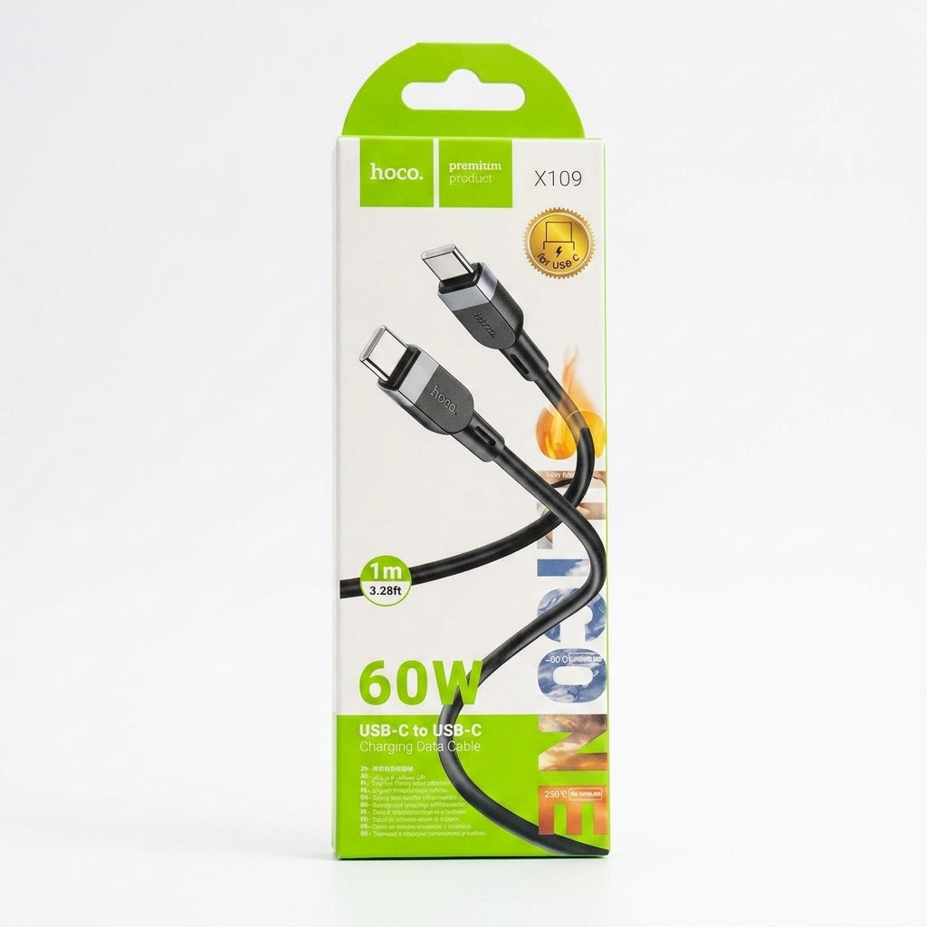 Cable HOCO Original Tipo C-C (1m) 60W