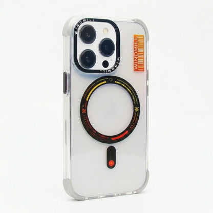 Carcasa MagSafe Transparente Naranja