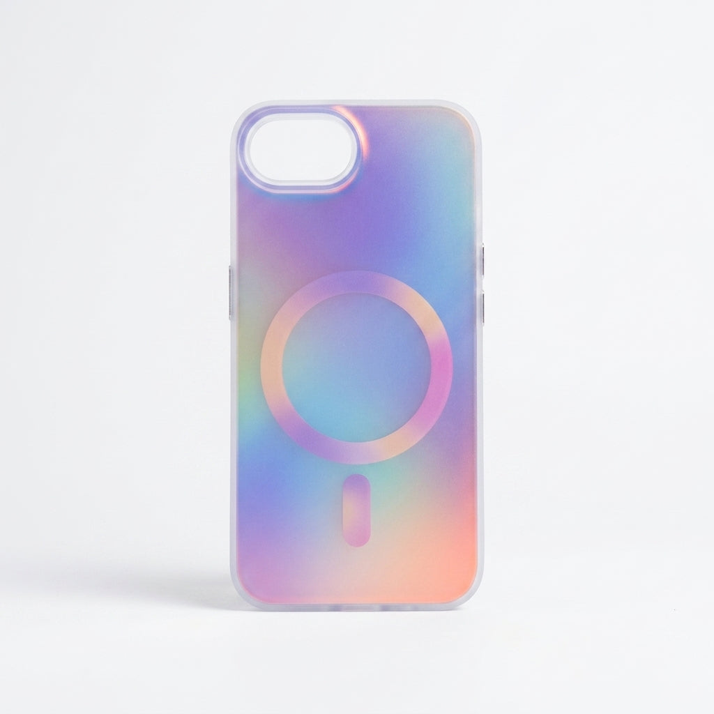 Carcasa tornasol iPhone 17e/16e