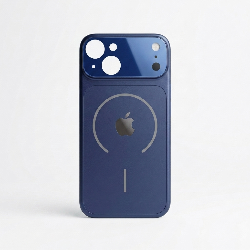 Glass case azul vibrante iPhone 13/14