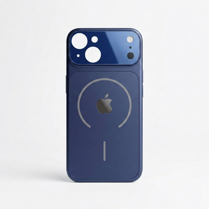 Glass case azul vibrante iPhone 13/14
